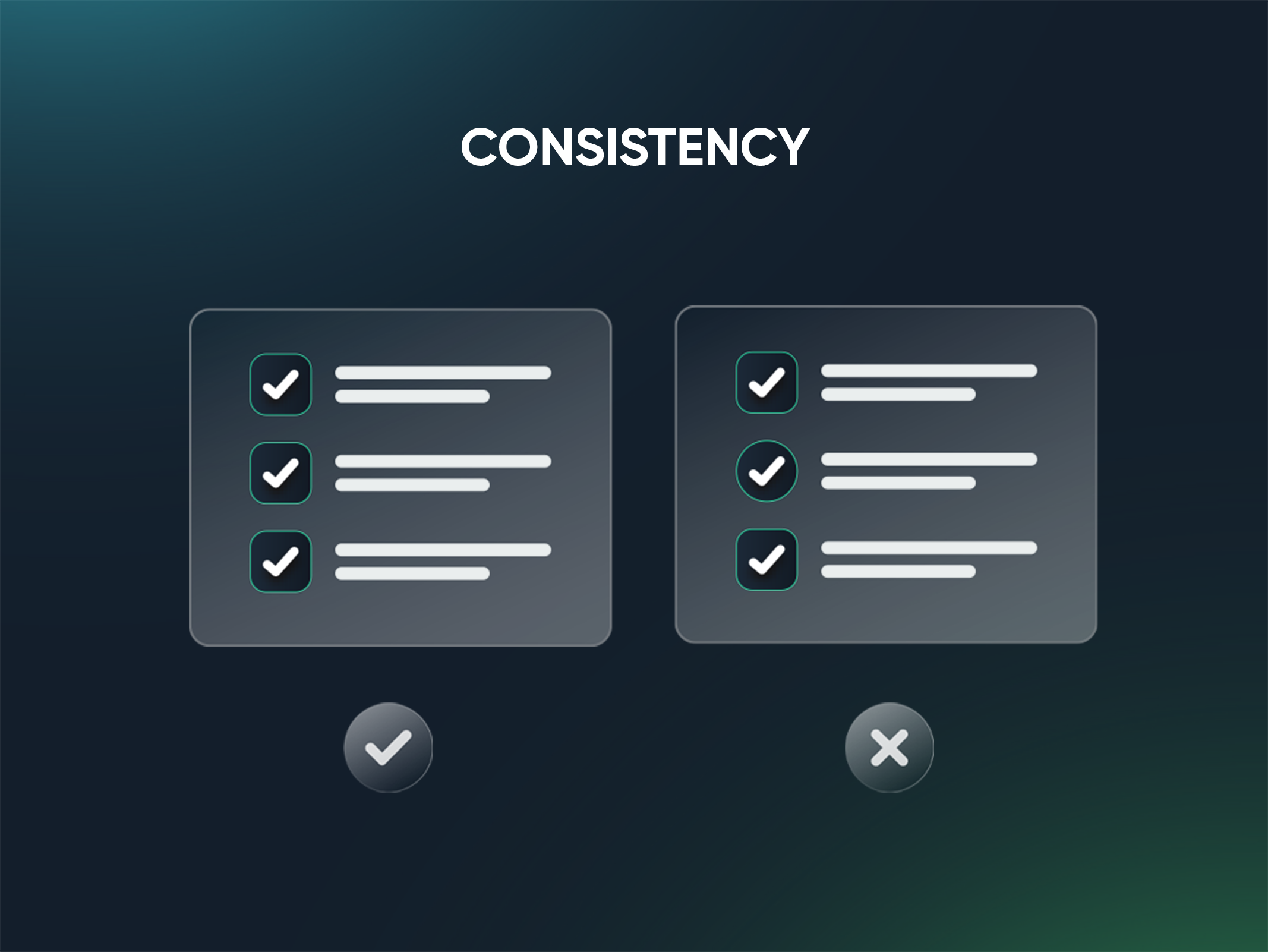 UI consistency